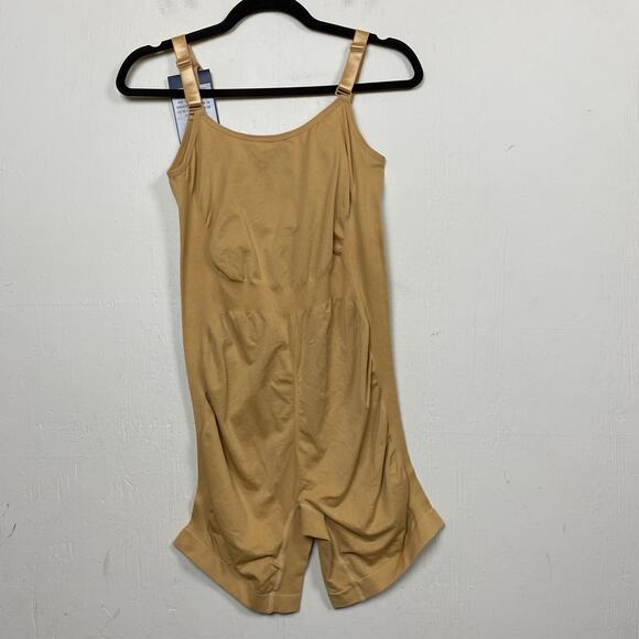 Paris Blues Beige Shapewear Shaping Romper Size 2X - Picture 6 of 7